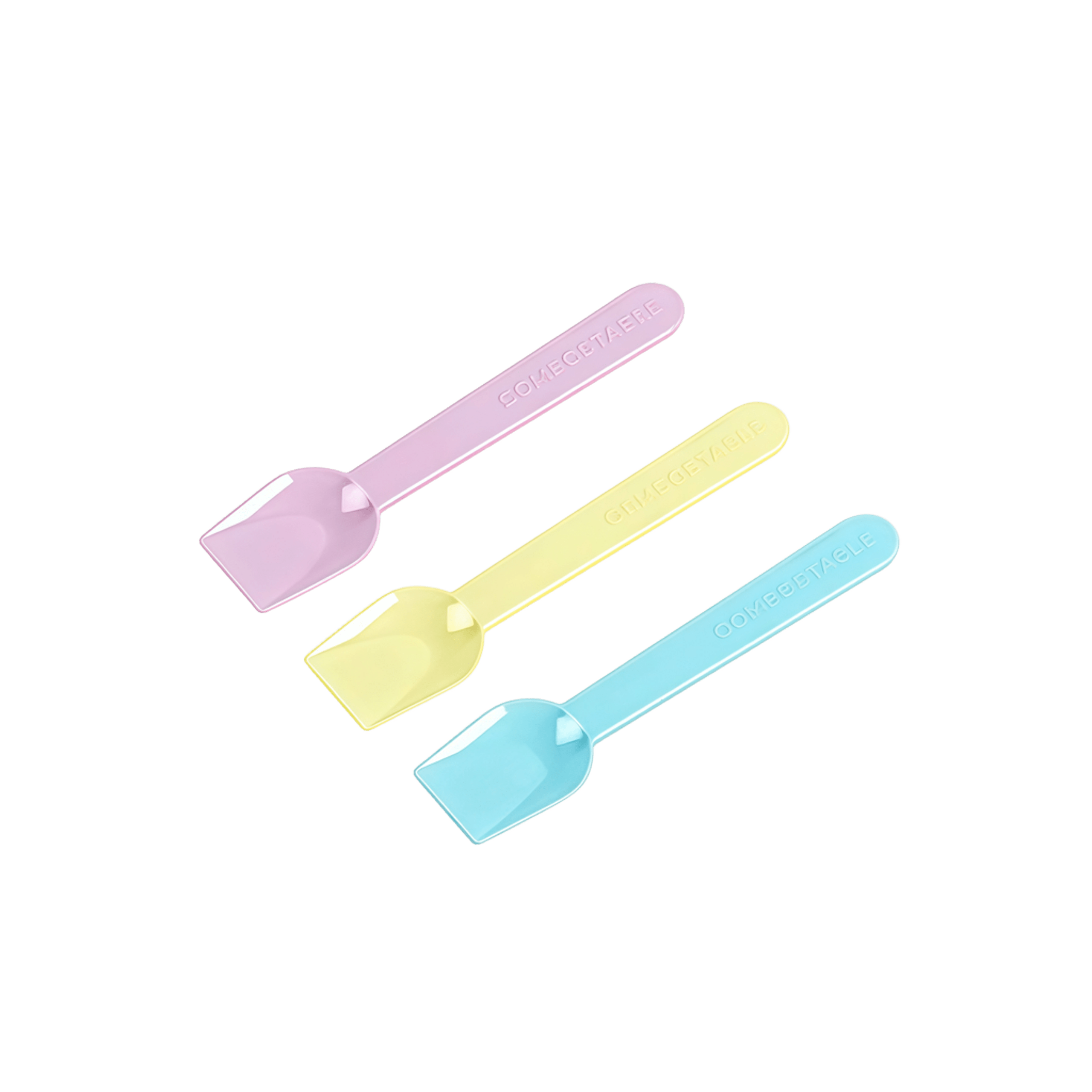 Лопатки биоразлагаемые для мороженого 9,5 см